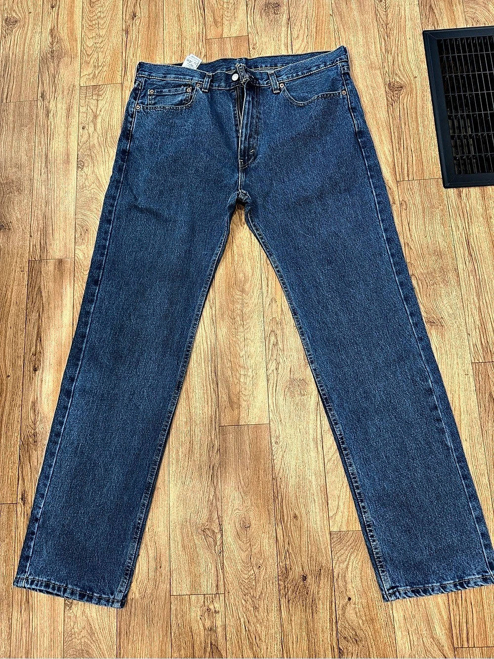 Levi's 505 Regular Fit Straight Leg Jeans Men's Bootcut Jeans Blue Waist 36